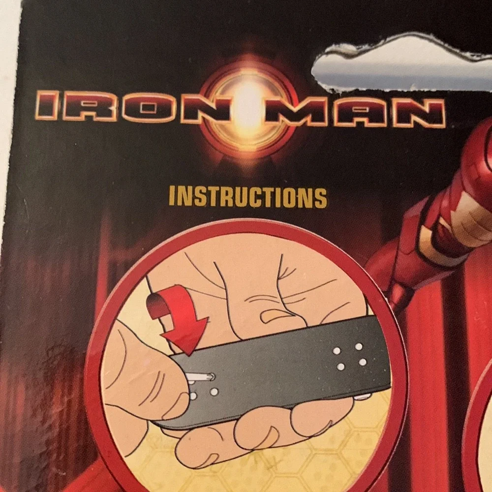 Marvel Iron Man Finger Board NIB